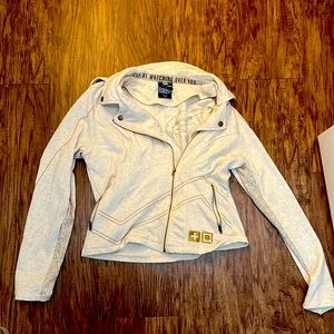 Her Universe Overwatch Mercy Jacket Cream with gold detailing